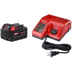 Milwaukee 48-59-1850 M18 Redlithium XC5.0 Starter Kit