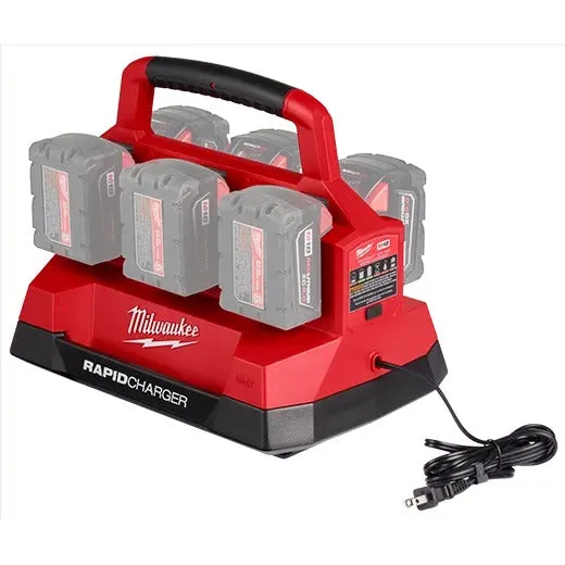 Milwaukee M18 Packout Six Bay Rapid Charger