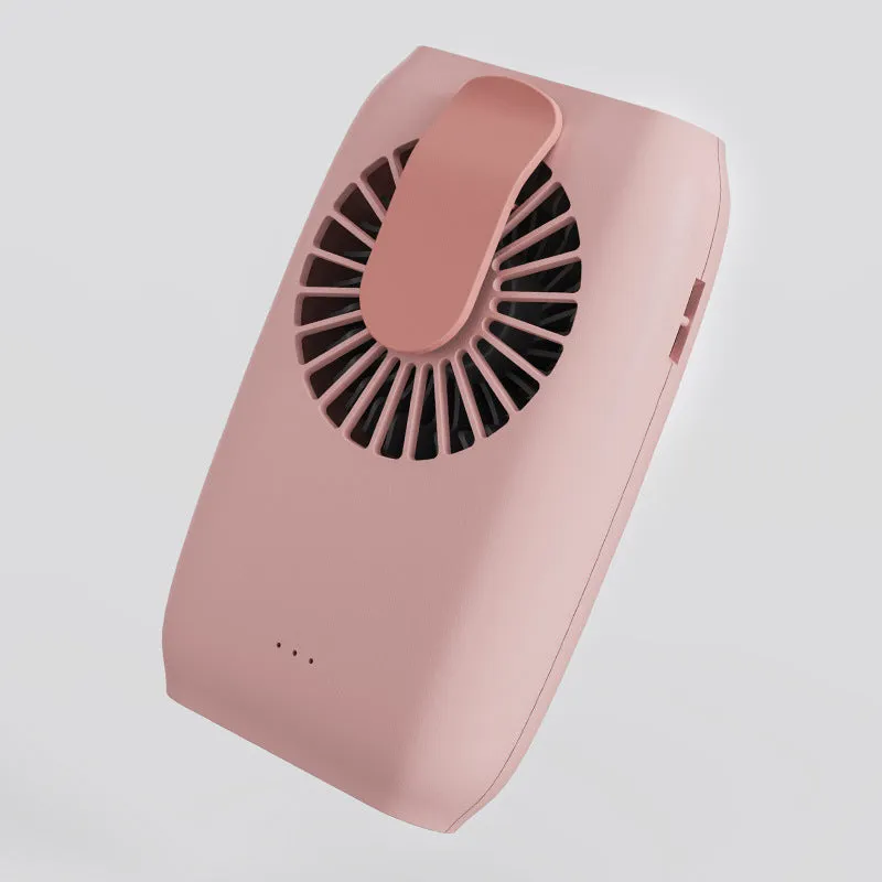 Mini Fan Halter Handheld USB Desktop Cold Wrist Hanging Large Wind Portable Air Cooler