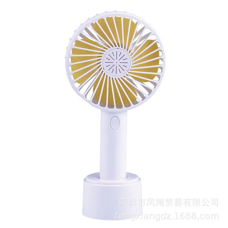 Mini Fan Halter Handheld USB Portable Student Dormitory Desktop Fan Home Appliance Fan