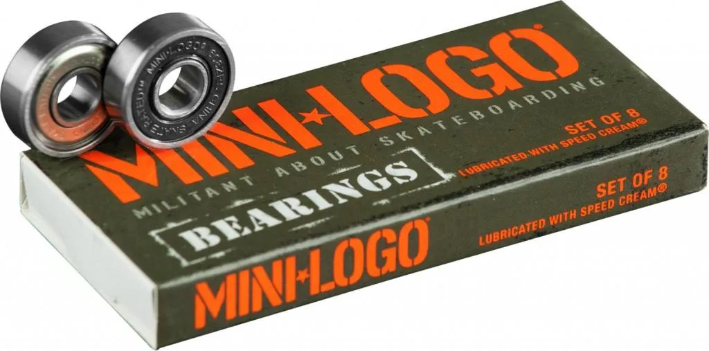 MINI LOGO BEARINGS 8-COUNT