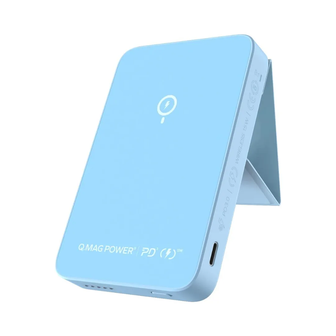 MOMAX 5,000mAh Magnetic Wireless Power Bank