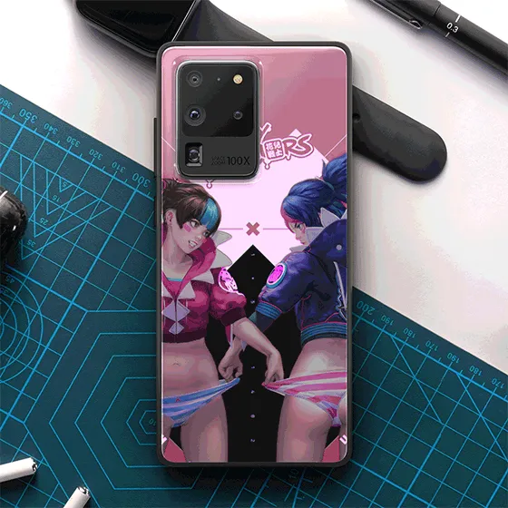 Momoko X Yoruko LED Case for Samsung