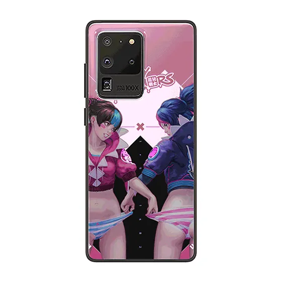 Momoko X Yoruko LED Case for Samsung