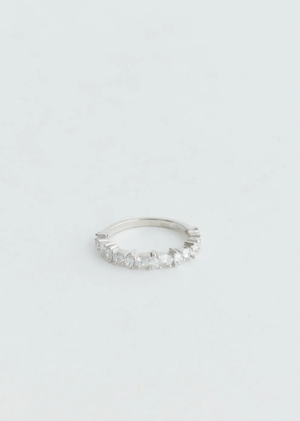 Multi Oval Crystal Ring