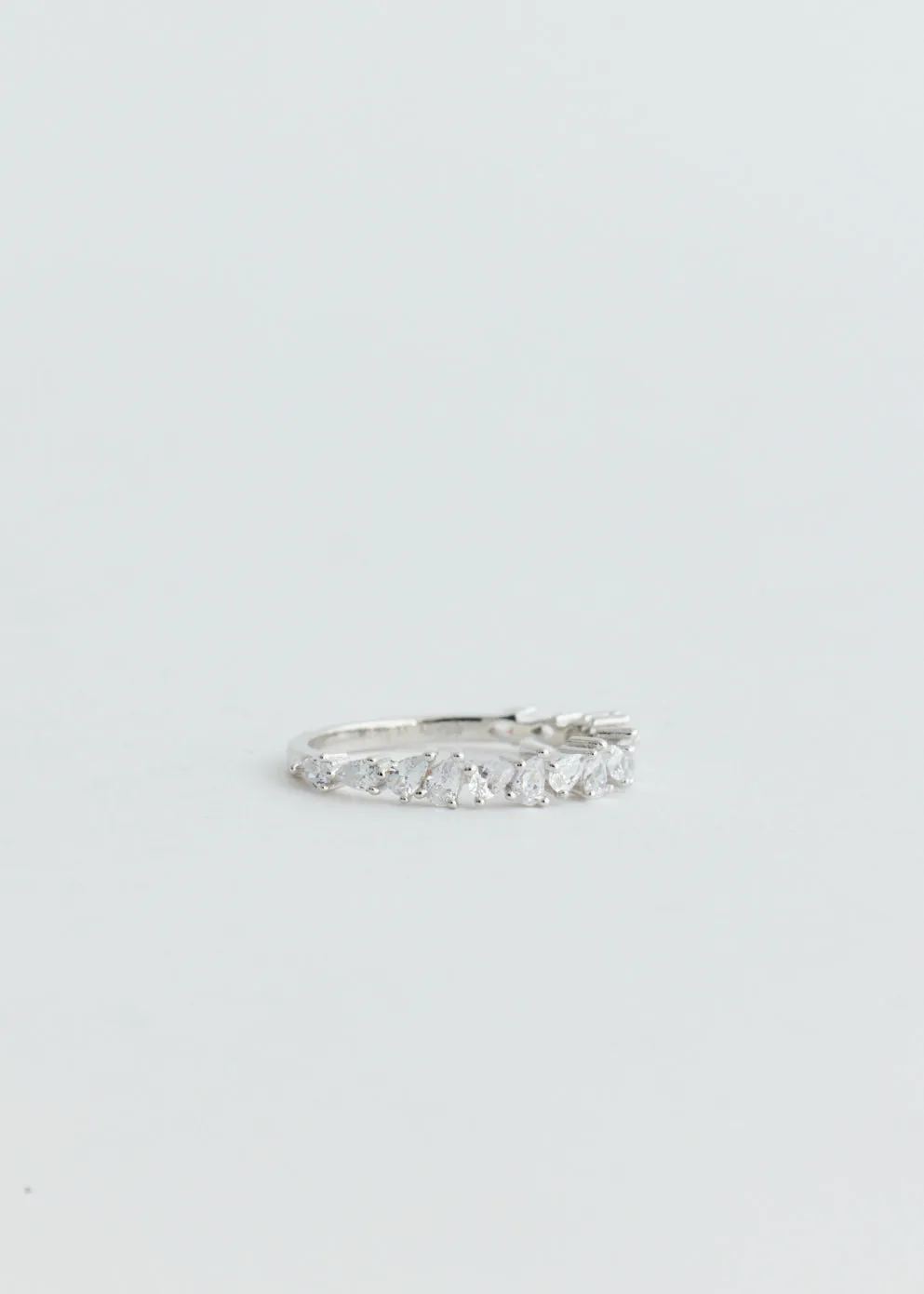 Multi Oval Crystal Ring