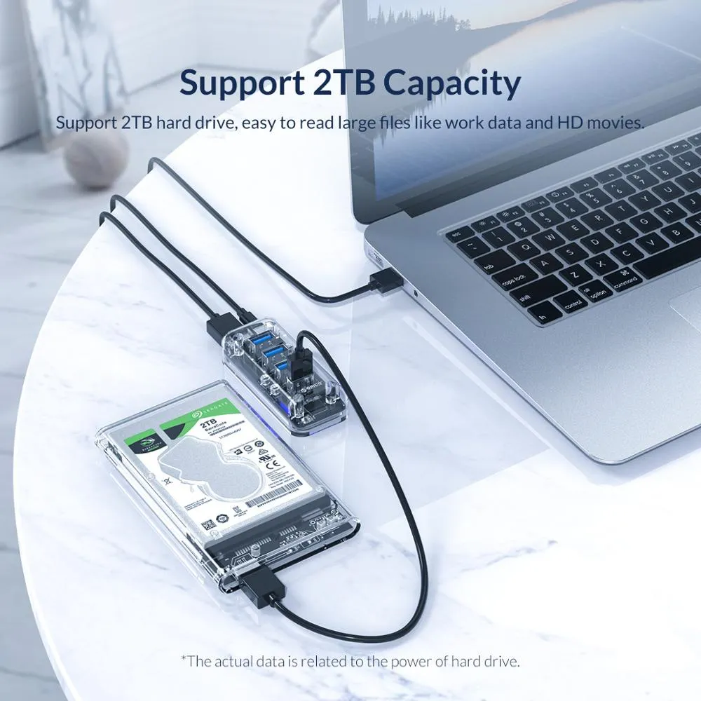 Multi-Port Transparent High Speed USB Splitter