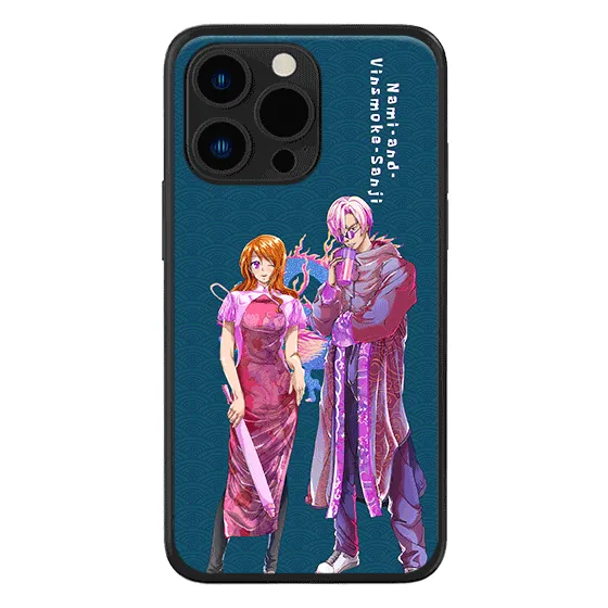 Nami and Vinsmoke Sanji LED Case for iPhone