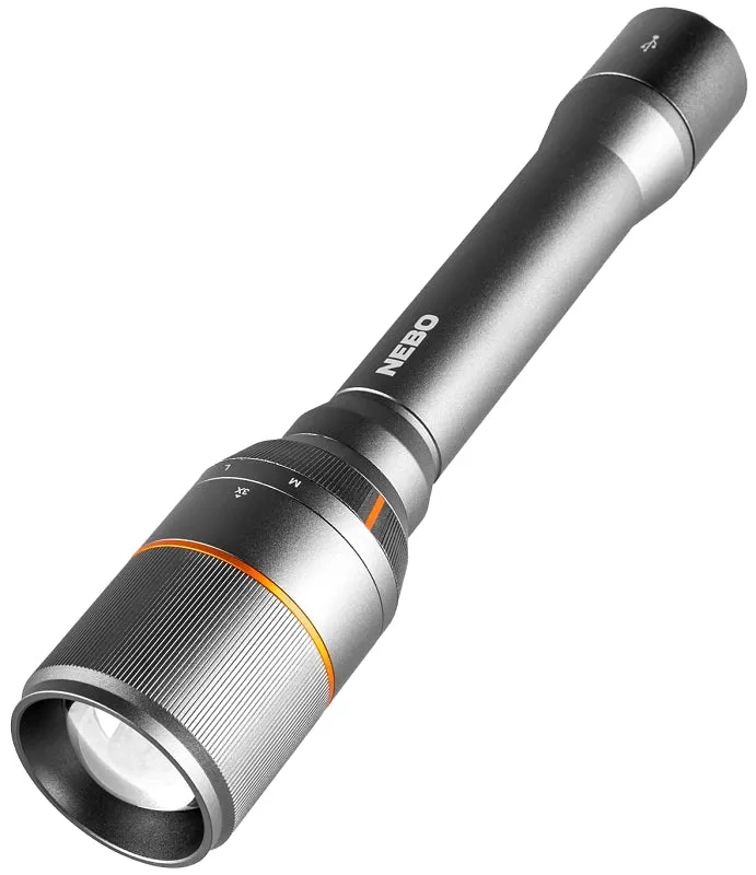 Nebo DAVINCI NEB-FLT-0022 Handheld Flashlight, 4500 mAh, Lithium-Ion Battery, LED Lamp, 5000 Lumens, 2 hr Run Time :CD: QUANTITY: 1