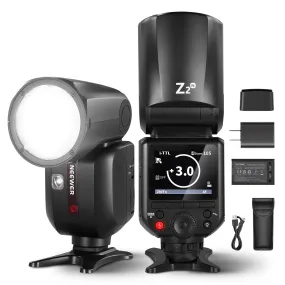 NEEWER Z2-N 2600mAh Battery TTL Round Head Flash Speedlite For Nikon