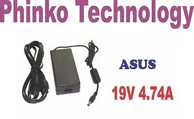 NEW ASUS Pro31F Pro31j Pro31P Adapter Charger, 19V 4.74A   POWER CORD