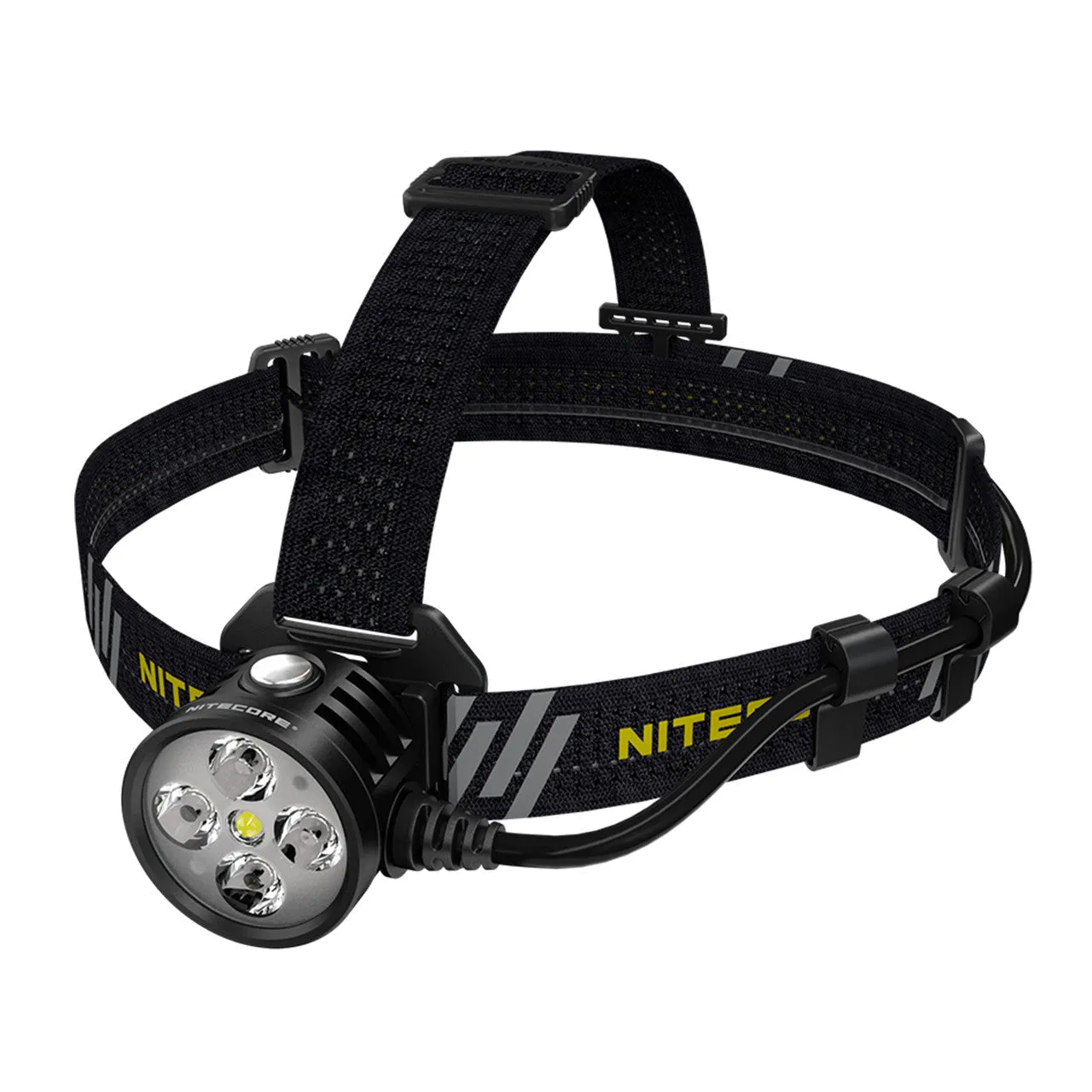 Nitecore HU60 E-Focus Headlamp w/ Wristband Remote (1600 Lumens | USB Powered)