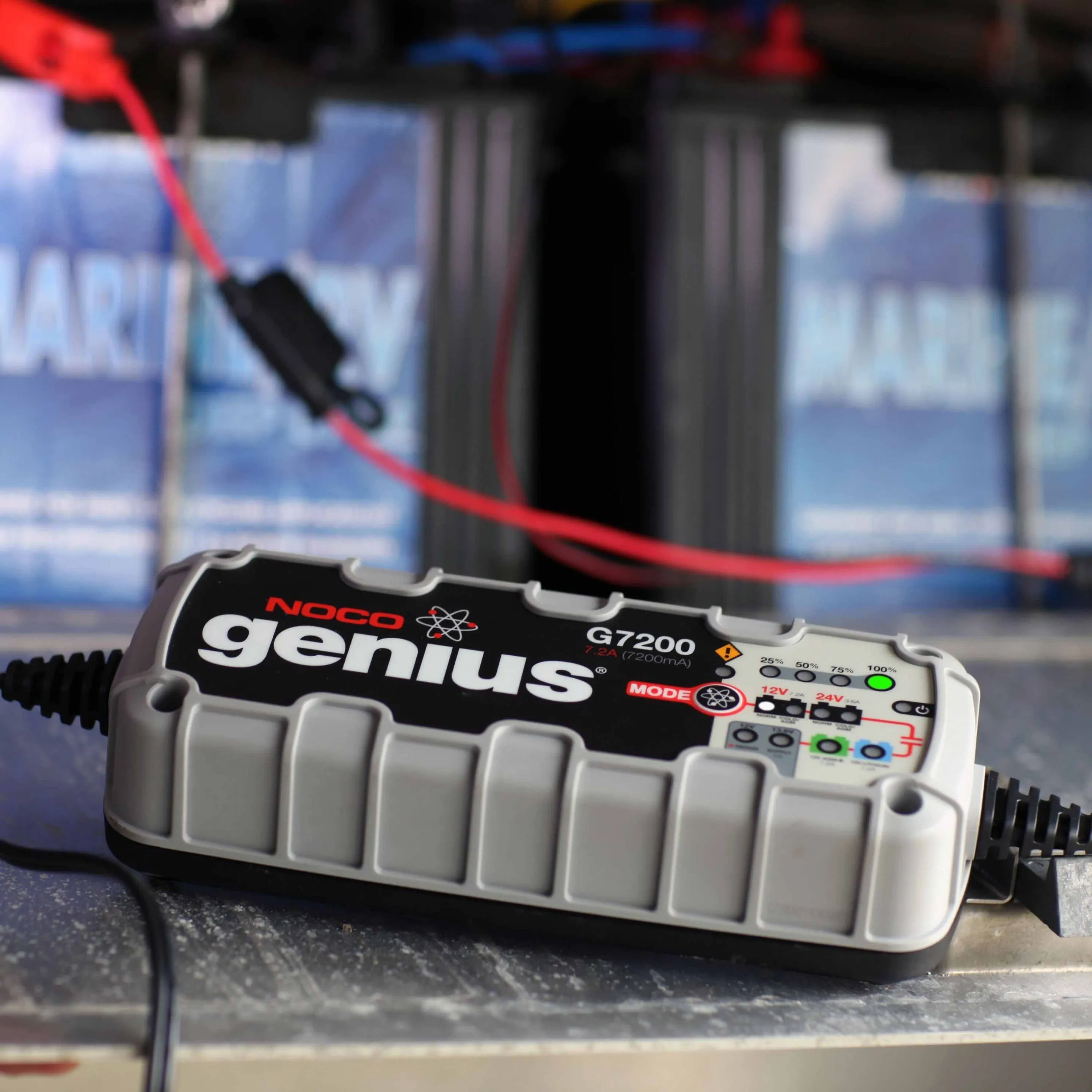 NOCO 7.2A ULTRA-SAFE BATTERY CHARGER