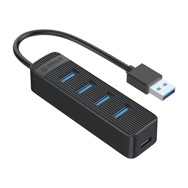 Orico 4 Port Usb Hub | 4X Usb3 | Black