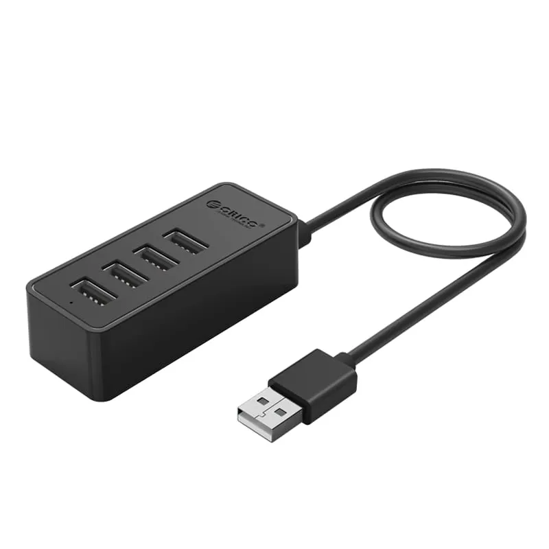 Orico 4 X Usb2.0 Port Hub 30Cm - Black