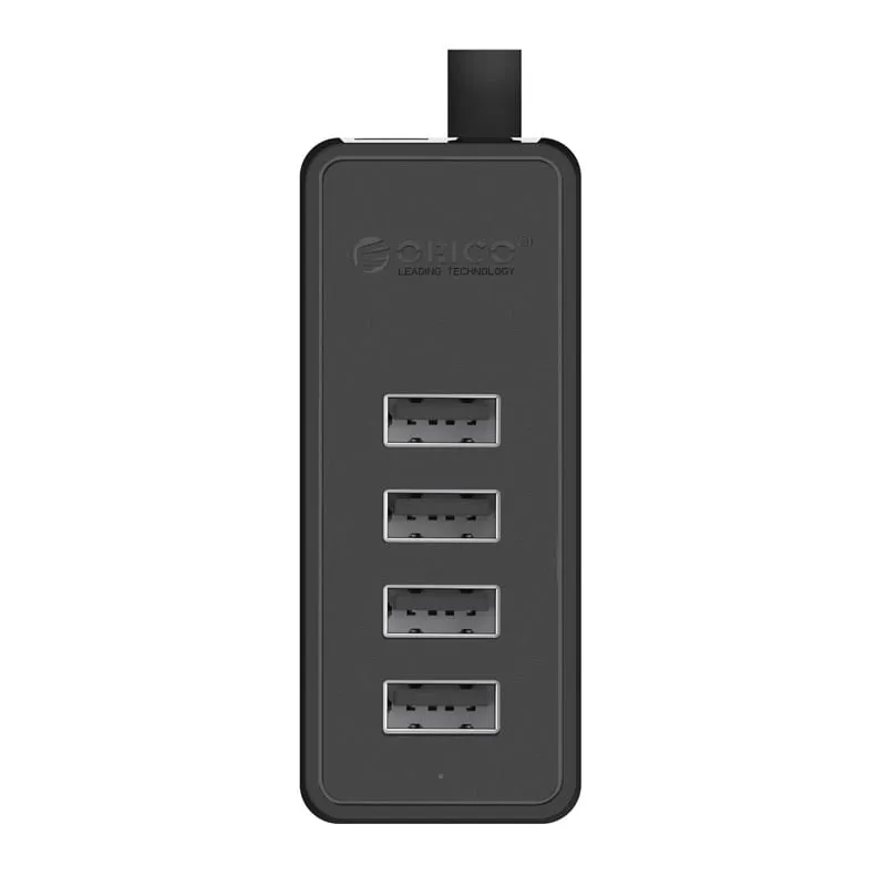 Orico 4 X Usb2.0 Port Hub 30Cm - Black