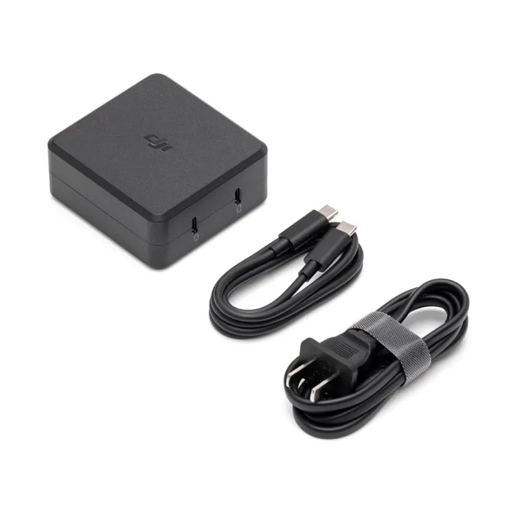 Original DJI 100W Desktop Charger With Two USB-C Output Interfaces