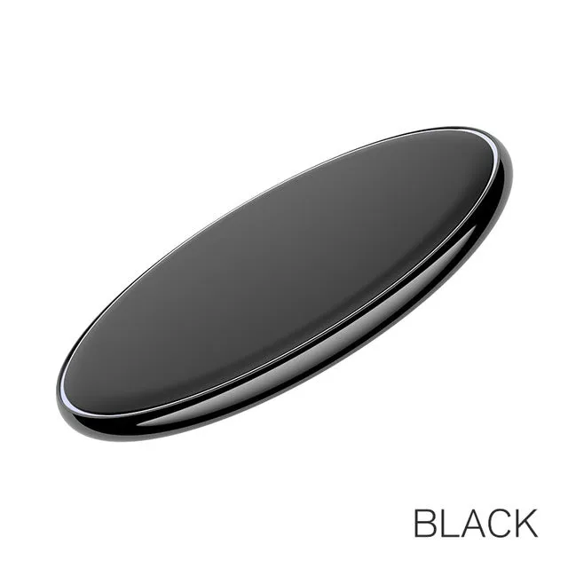 Original Qi Wireless Charger for iPhone x 8 8plus Slim Fast 10W USB Wireless Charging for Samsung S8/S7 Edge Wireless Pad