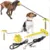 Outdoor Dog Toy Traction Rope Ground Pile Ground Nail Pet Chew Toy Cleaning Dog Toothbrush Molar Stick Toothbrush Pet Supplies