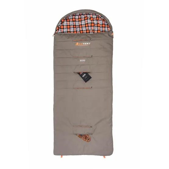 Oztent Redgum HotSpot™ XL Heated Sleeping Bag