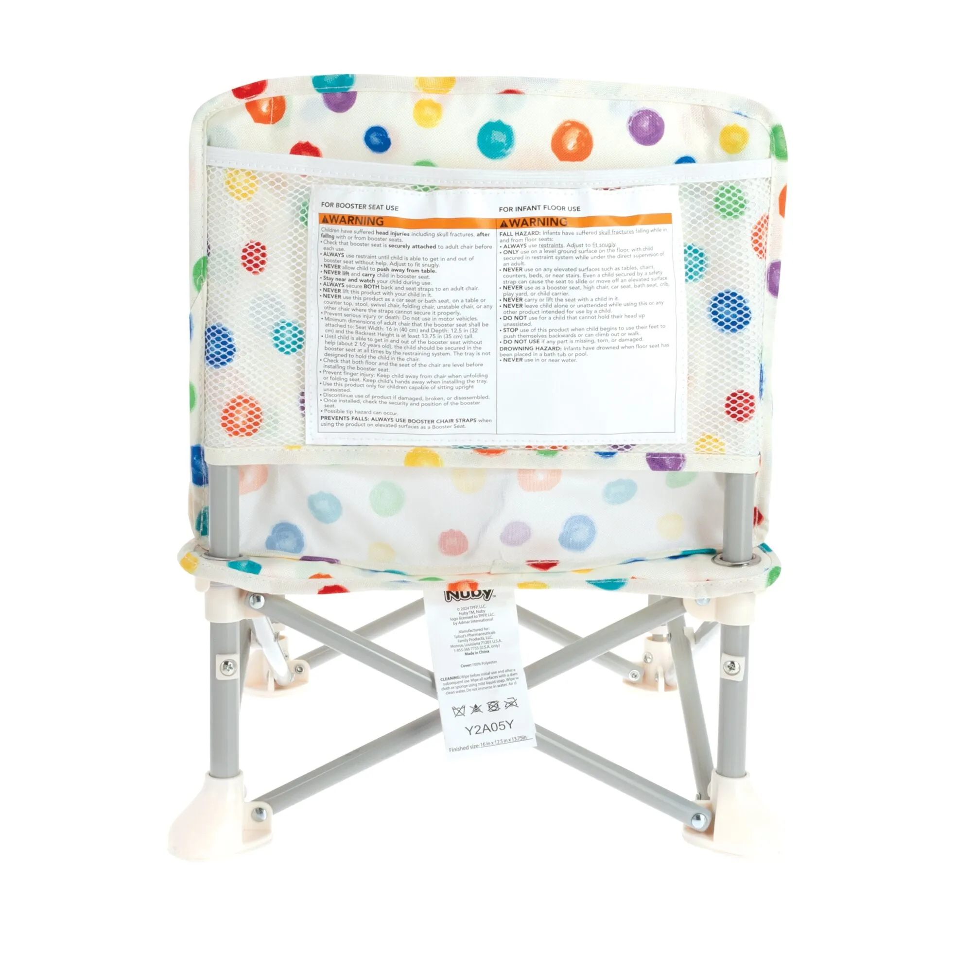 Pop Up Booster Seat | Color Dots