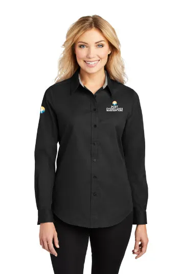 Port Authority® Ladies Long Sleeve Easy Care Shirt - Port Everglades