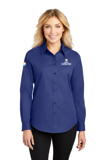 Port Authority® Ladies Long Sleeve Easy Care Shirt - Port Everglades