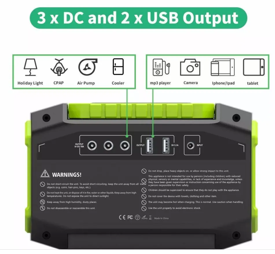 Portable Generator Charging Power Station