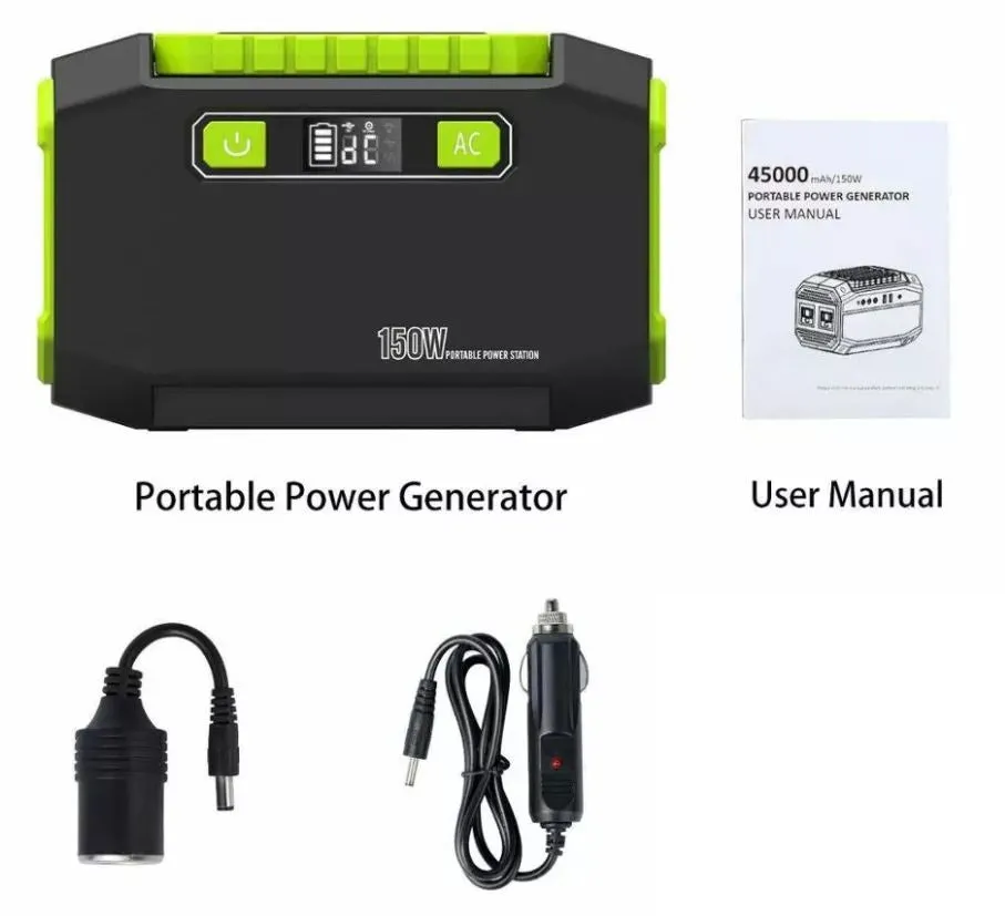 Portable Generator Charging Power Station