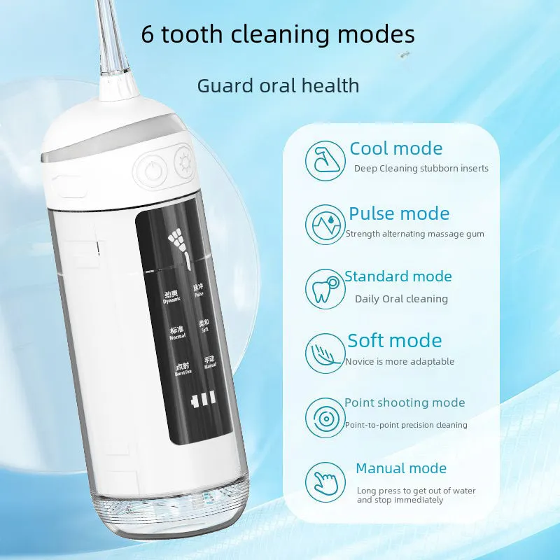 Portable Multi-Speed Toothbrush with Long Battery Life