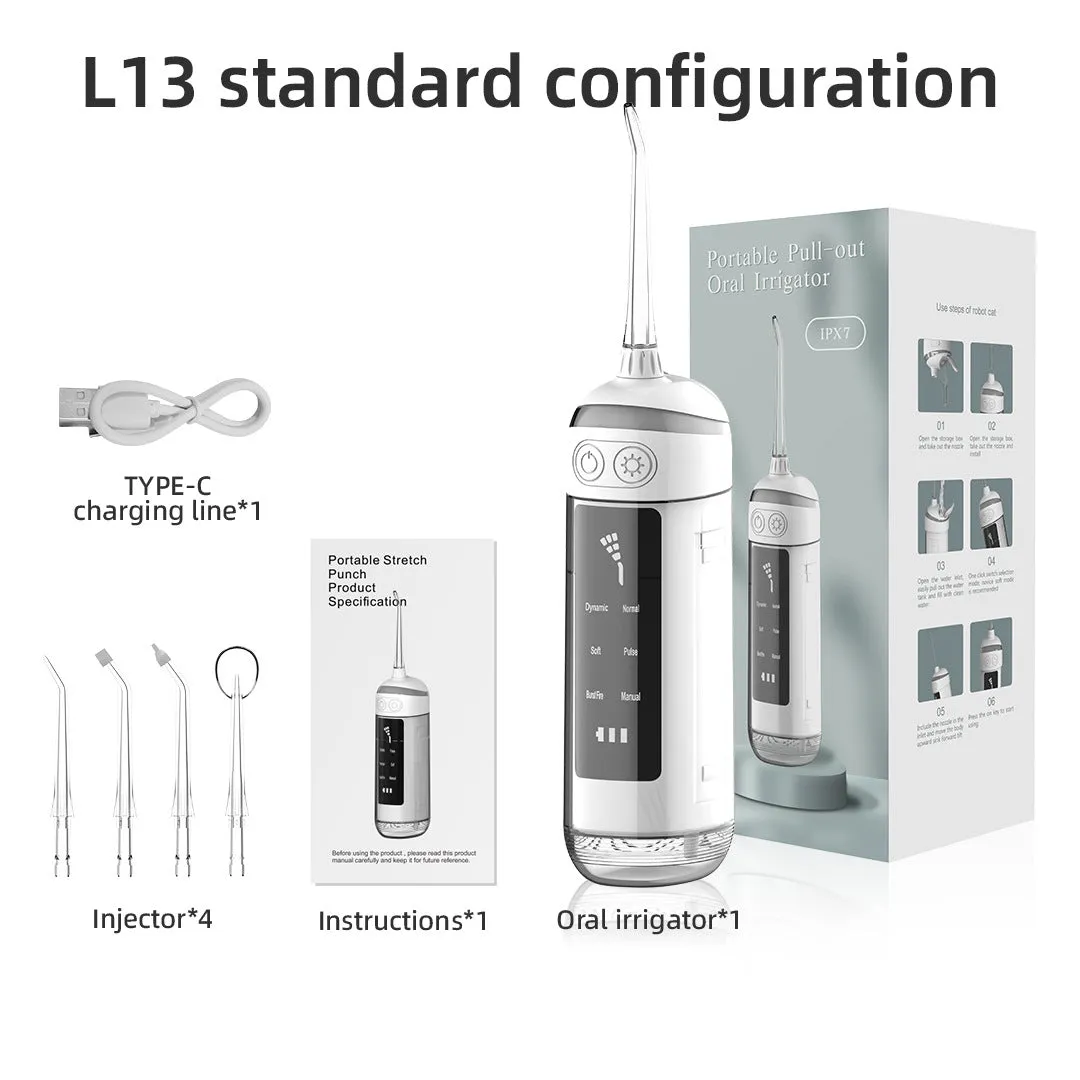 Portable Multi-Speed Toothbrush with Long Battery Life