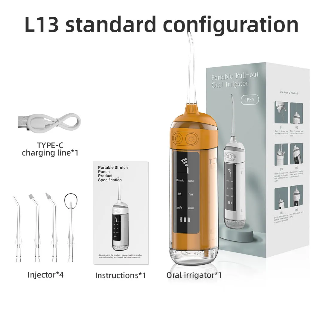 Portable Multi-Speed Toothbrush with Long Battery Life