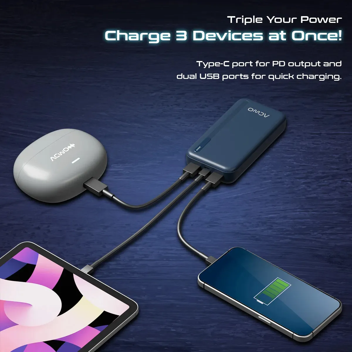 POwER 721 : Powerbank - green