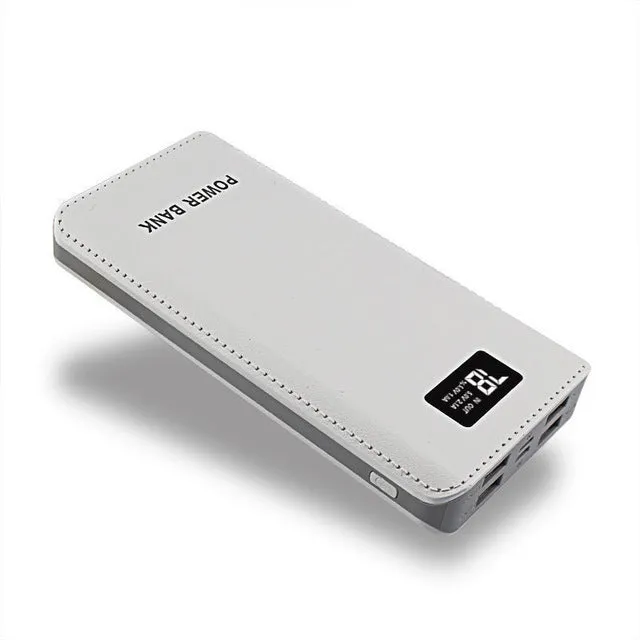 Powerbank 4 USB 50000mAh Power Bank LED External Backup