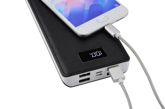 Powerbank 4 USB 50000mAh Power Bank LED External Backup