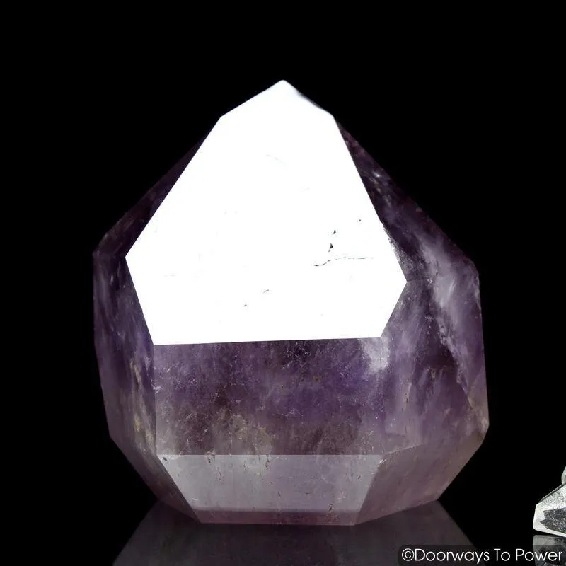 Purple Amethyst Devic Temple Quartz Master Crystal XL 'Purification & Attainment'