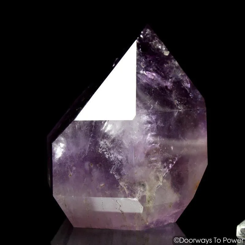 Purple Amethyst Devic Temple Quartz Master Crystal XL 'Purification & Attainment'