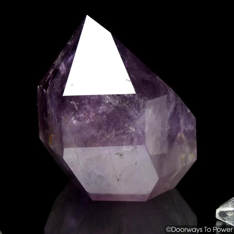 Purple Amethyst Devic Temple Quartz Master Crystal XL 'Purification & Attainment'