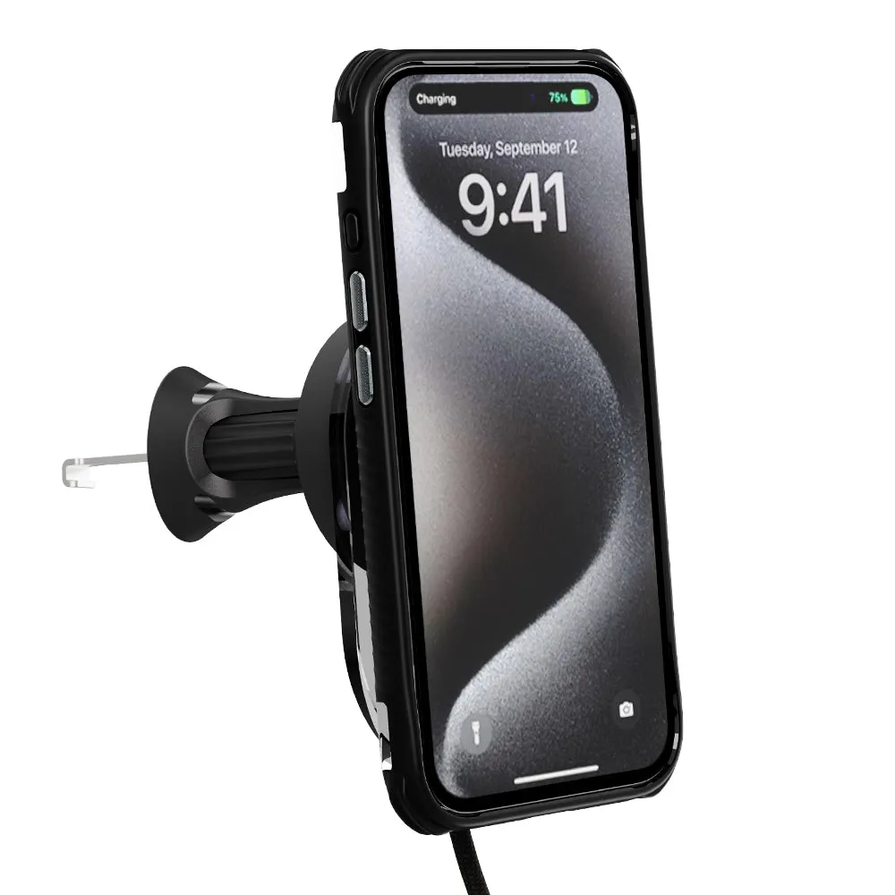 Qi2 Wireless Car Charger - With 20W Power Supply and 1M Cable