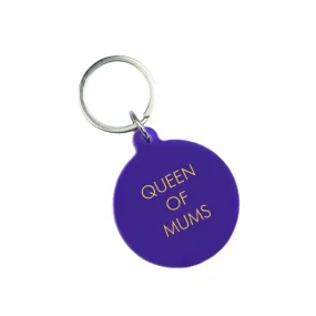 Queen of Mums Keyring