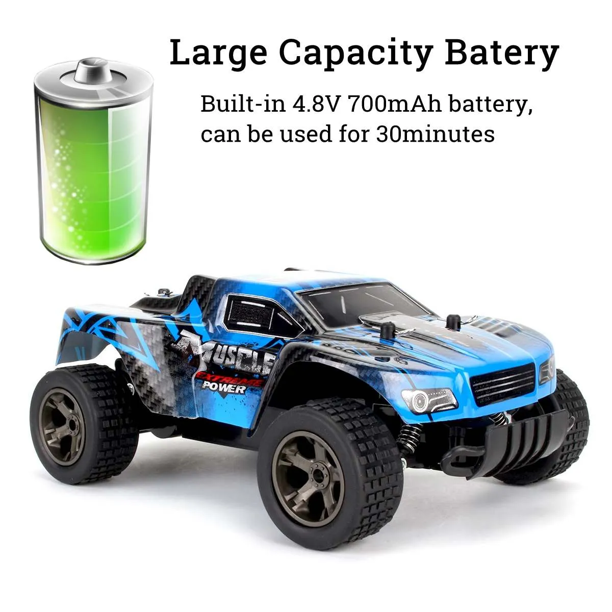 RC Cars Radio Control 1:20 2.4G Rock Car Toys For Children High Speed Climbing Mini Rc Drift driving Car