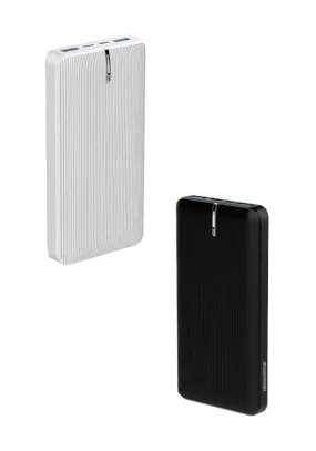 Rockrose 10000 Mah Pd & Qc 3.0 Power Bank Black