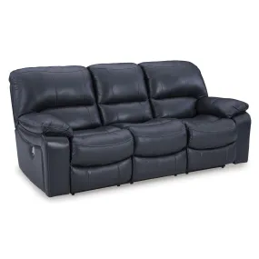 Signature Design by Ashley Leesworth Power Reclining Leather Match Sofa U4380987