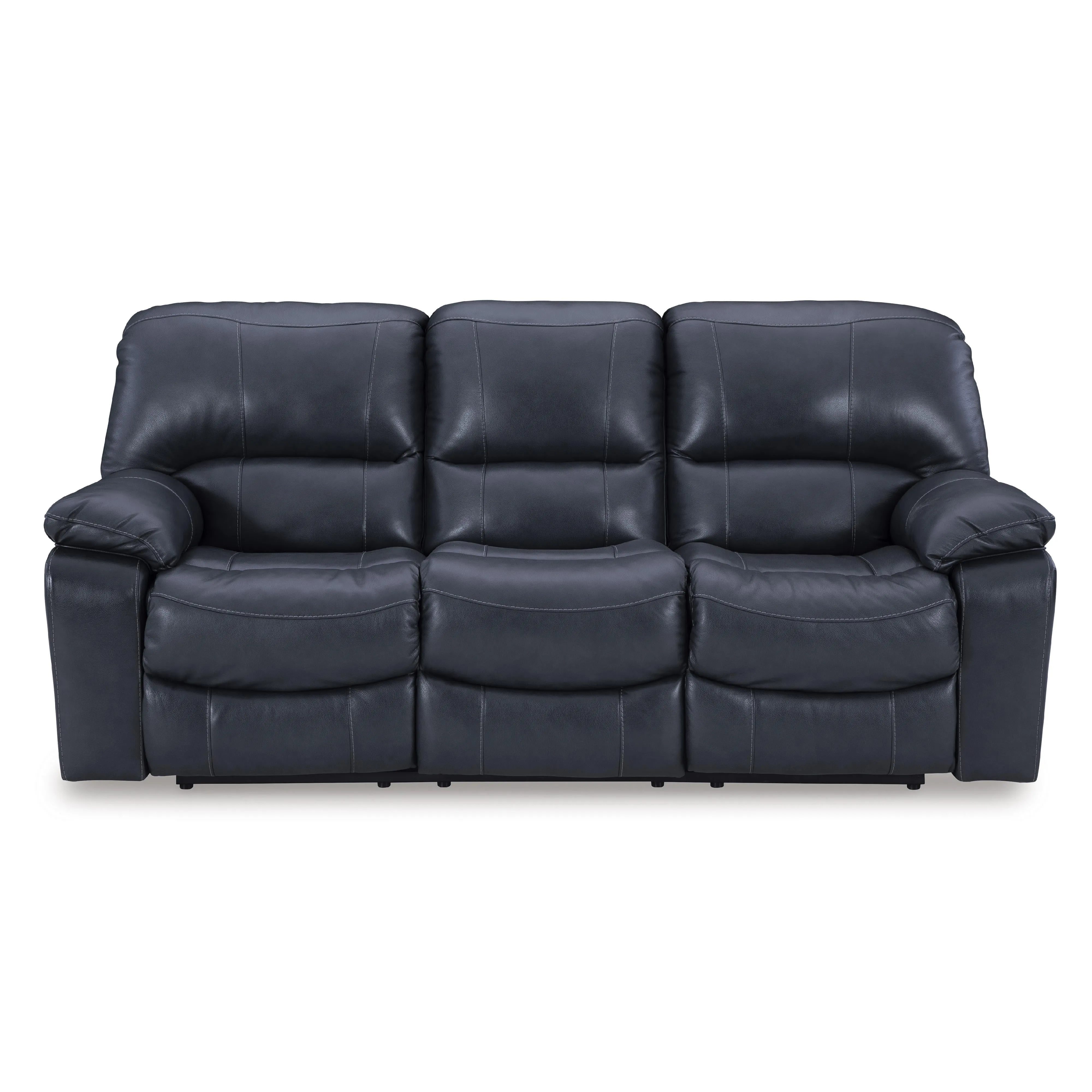 Signature Design by Ashley Leesworth Power Reclining Leather Match Sofa U4380987