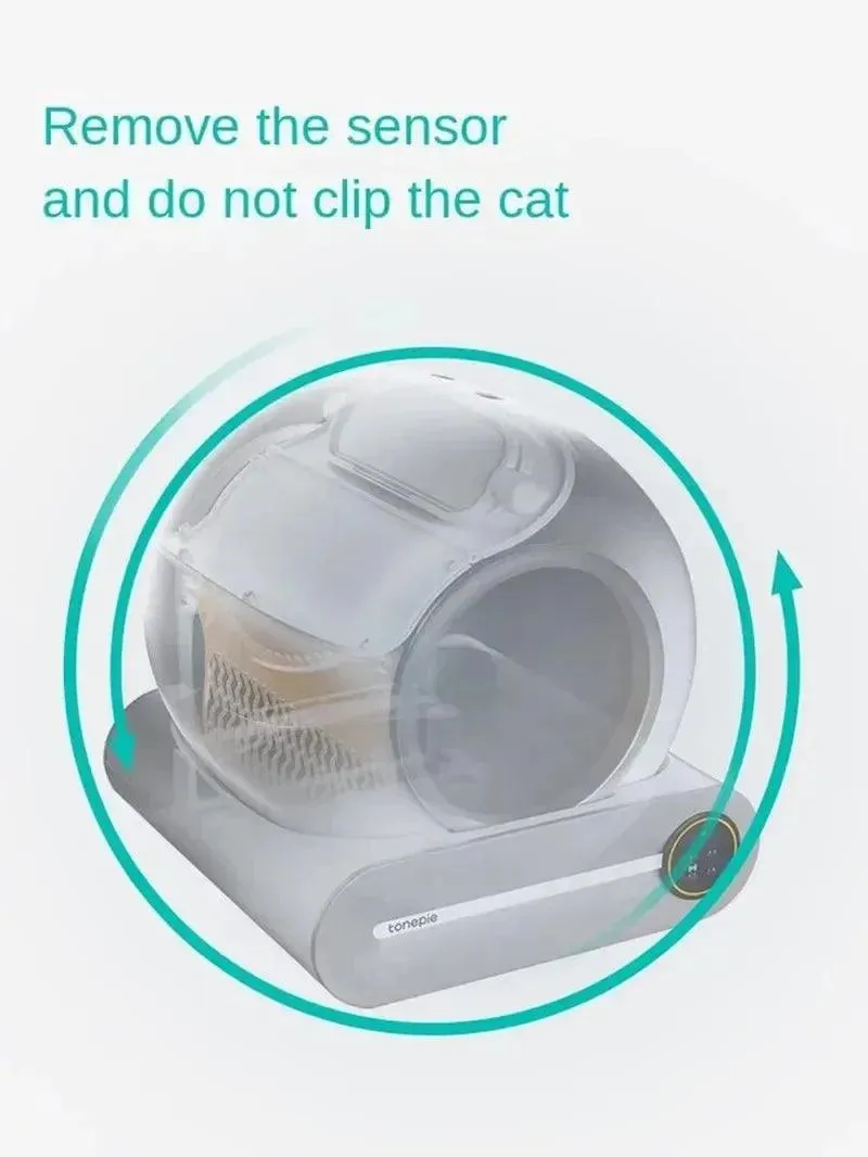 Smart Cat Litter Box with App Control