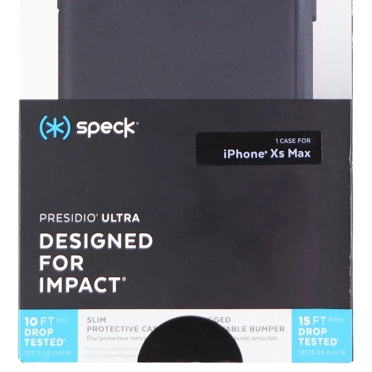 Speck Presidio Ultra Series Case and Holster for Apple iPhone Xs Max - Black