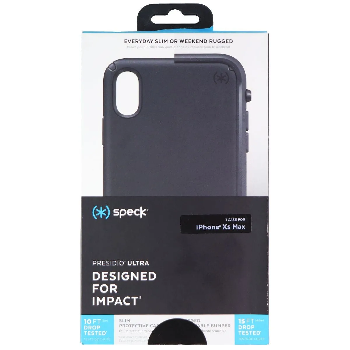 Speck Presidio Ultra Series Case and Holster for Apple iPhone Xs Max - Black