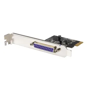 Startech.Com 1-Port Parallel Pcie Card, Pci Express To Parallel Db25 Lpt Adapter Card, Desktop Expansion Controller For