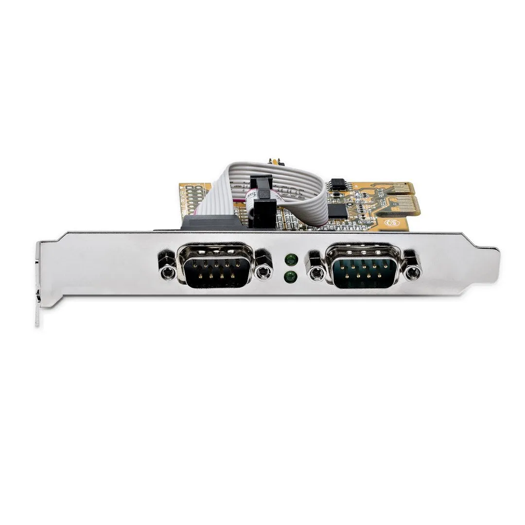 Startech.Com 2-Port Pcie Interface Card 21050-Pc-Serial-Lp