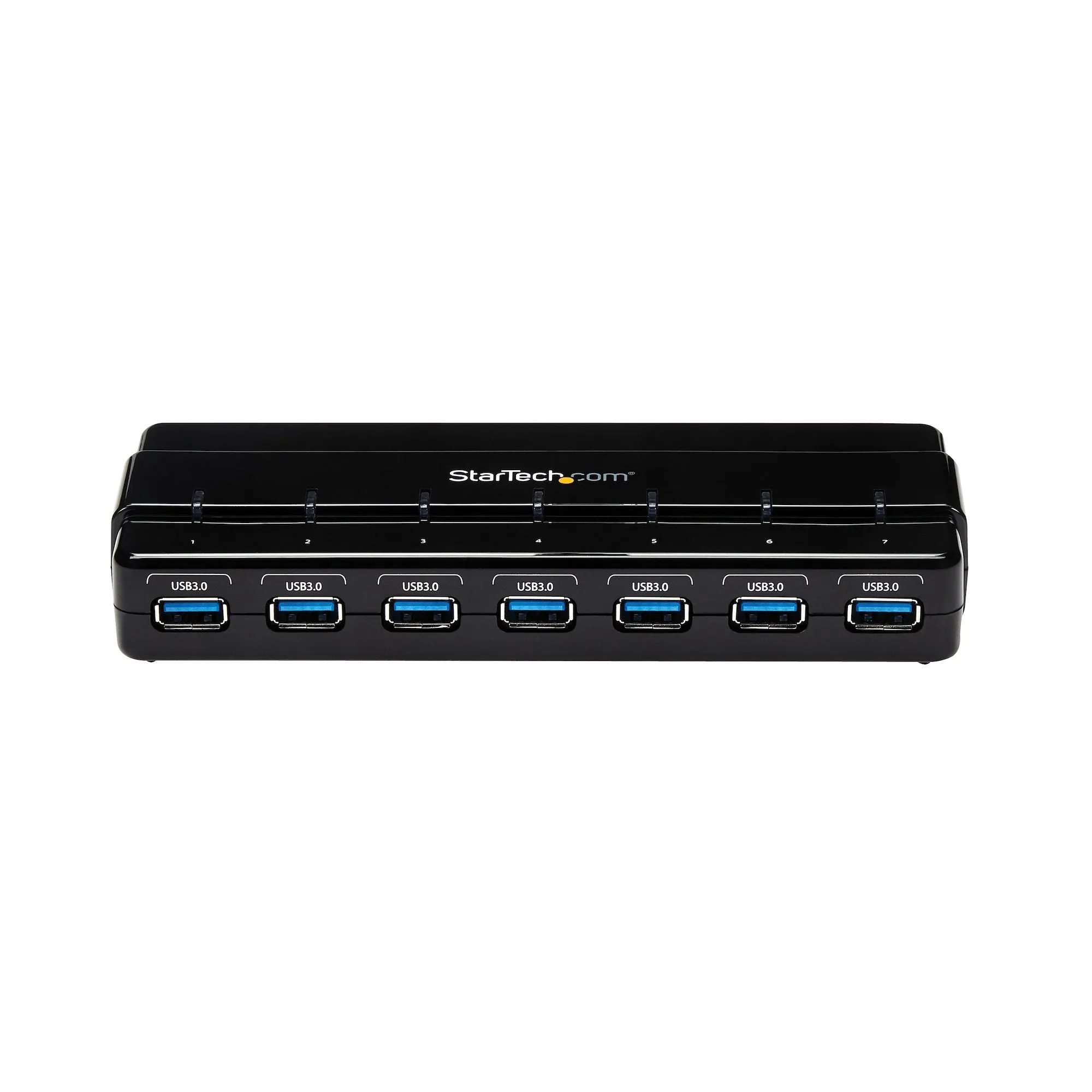 Startech.Com 7 Port Usb 3.0 Hub ? Up To 5 Gbps ? 7 X Usb ? Universal Multi Port Usb Extender For Your Desktop ? Usb Powe